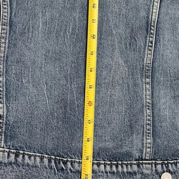 Lucky Brand Tomboy Denim Trucker Jacket Size Large 7WP10489U1 - Picture 7 of 7
